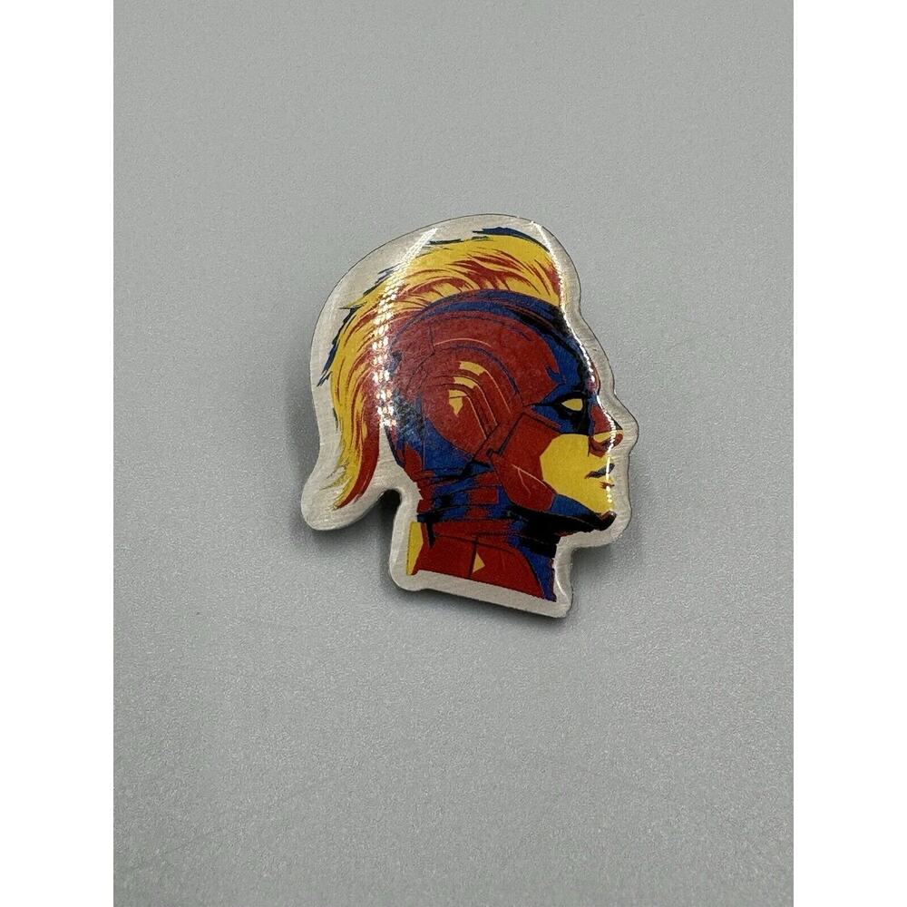 Marvel Captain Marvel Lapel Hat Pin Brooch